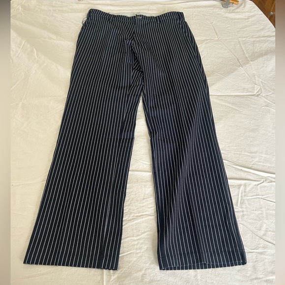NWOT adidas Golf Pants Striped 32x32 Polyester & Spandex Buisness Casual Dress - Picture 9 of 11